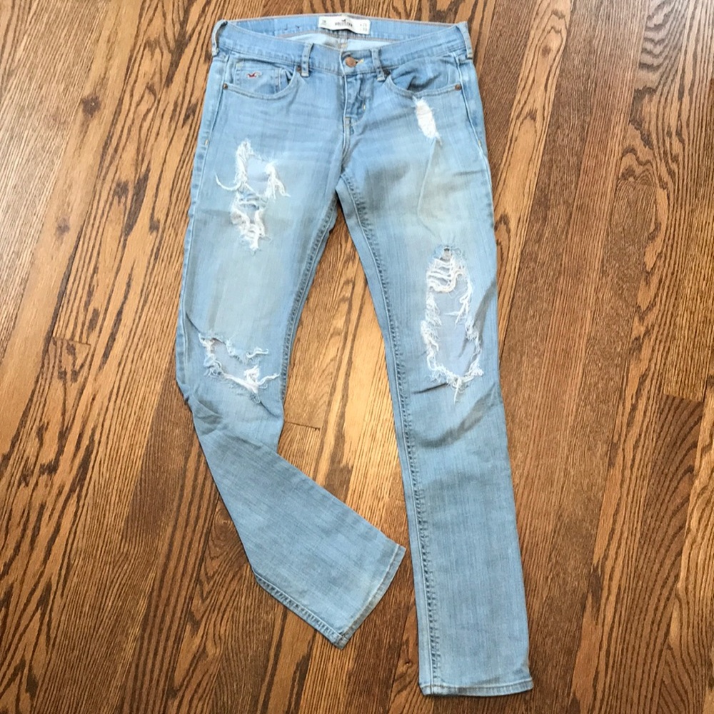 Distressed Hollister Jeans